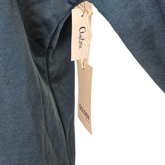 Aritzia Golden by TNA Stapleton Sweater Size Small NWT V-Neck Academia Oversized - Picture 5 of 8